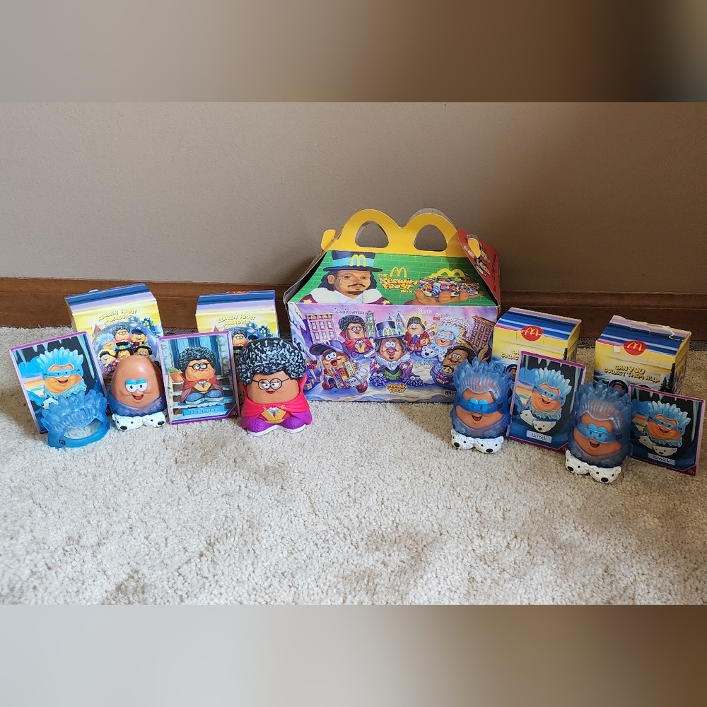 McNugget Buddies From McDonald's 2023. 4 Set